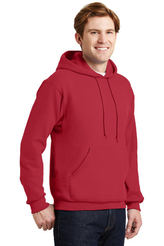 Jerzees Super Sweats NuBlend Pullover Hooded Sweatshirt (True Red)