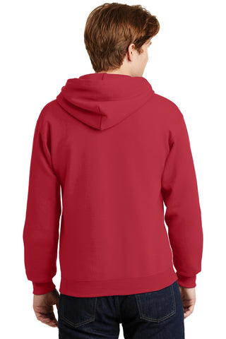 Jerzees Super Sweats NuBlend Pullover Hooded Sweatshirt (True Red)