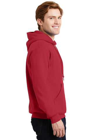 Jerzees Super Sweats NuBlend Pullover Hooded Sweatshirt (True Red)