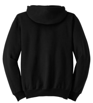 Jerzees Super Sweats NuBlend Full-Zip Hooded Sweatshirt (Black)