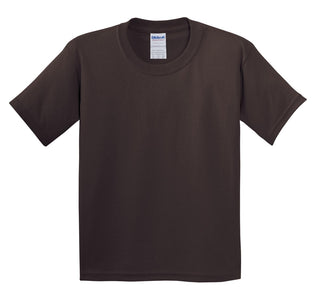 Gildan Youth Heavy Cotton 100% Cotton T-Shirt (Dark Chocolate)