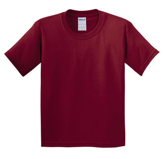 Gildan Youth Heavy Cotton 100% Cotton T-Shirt (Garnet)
