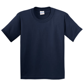 Gildan Youth Heavy Cotton 100% Cotton T-Shirt (Navy)