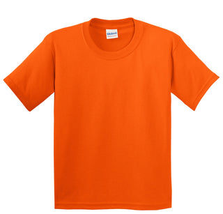 Gildan Youth Heavy Cotton 100% Cotton T-Shirt (Orange)