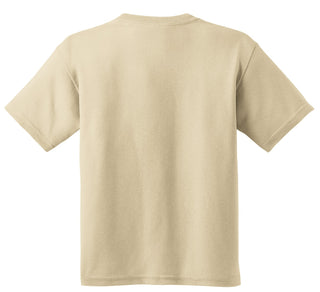 Gildan Youth Heavy Cotton 100% Cotton T-Shirt (Sand)