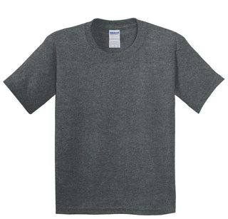 Gildan Youth Heavy Cotton 100% Cotton T-Shirt (Dark Heather)