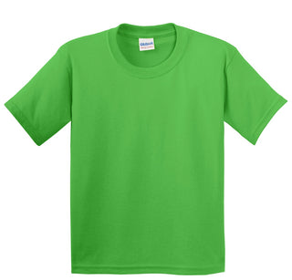 Gildan Youth Heavy Cotton 100% Cotton T-Shirt (Electric Green)