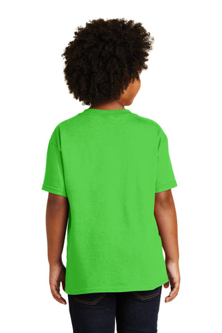 Gildan Youth Heavy Cotton 100% Cotton T-Shirt (Electric Green)