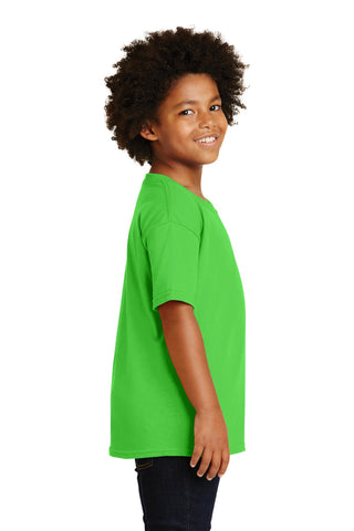 Gildan Youth Heavy Cotton 100% Cotton T-Shirt (Electric Green)