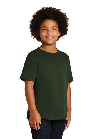 Gildan Youth Heavy Cotton 100% Cotton T-Shirt (Forest)