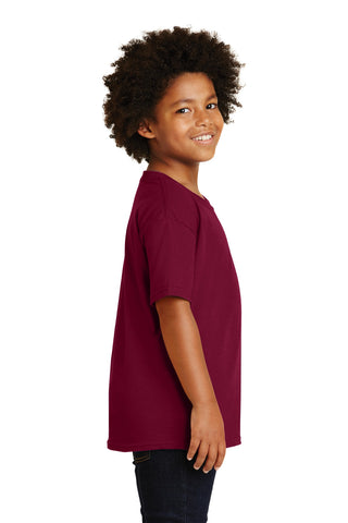 Gildan Youth Heavy Cotton 100% Cotton T-Shirt (Garnet)