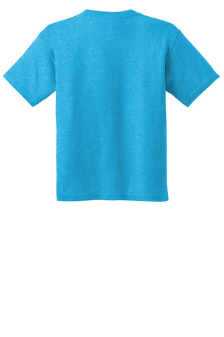 Gildan Youth Heavy Cotton 100% Cotton T-Shirt (Heather Sapphire)