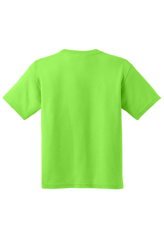 Gildan Youth Heavy Cotton 100% Cotton T-Shirt (Lime)