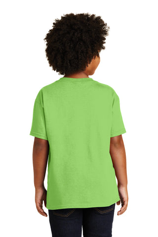 Gildan Youth Heavy Cotton 100% Cotton T-Shirt (Lime)