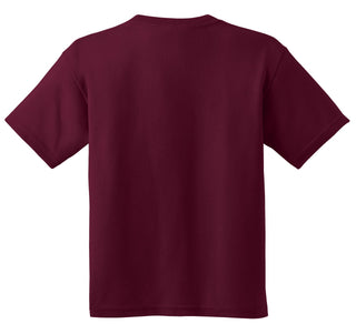 Gildan Youth Heavy Cotton 100% Cotton T-Shirt (Maroon)