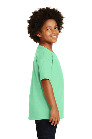 Gildan Youth Heavy Cotton 100% Cotton T-Shirt (Mint Green)