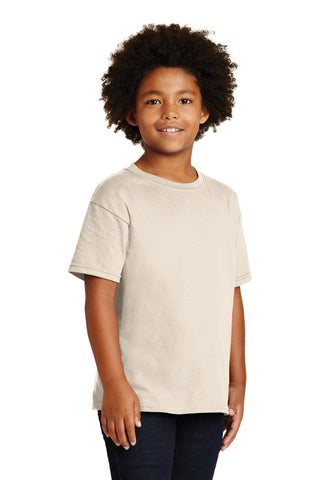 Gildan Youth Heavy Cotton 100% Cotton T-Shirt (Natural)
