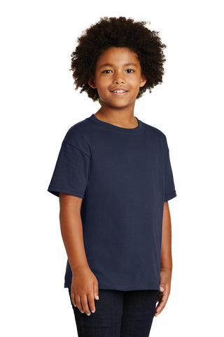 Gildan Youth Heavy Cotton 100% Cotton T-Shirt (Navy)