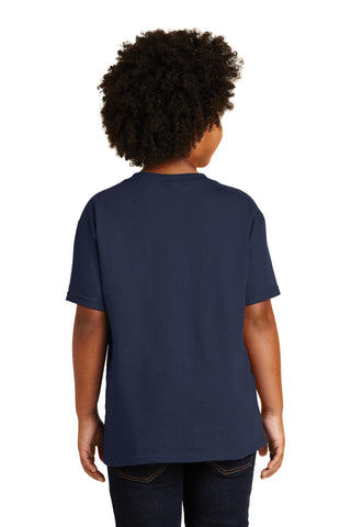 Gildan Youth Heavy Cotton 100% Cotton T-Shirt (Navy)