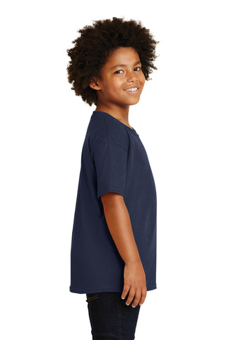 Gildan Youth Heavy Cotton 100% Cotton T-Shirt (Navy)