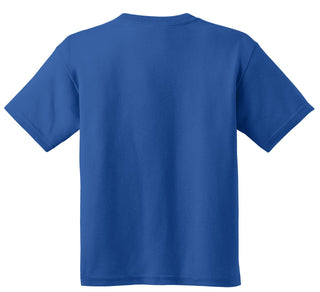 Gildan Youth Heavy Cotton 100% Cotton T-Shirt (Neon Blue)