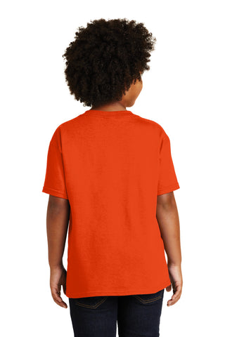 Gildan Youth Heavy Cotton 100% Cotton T-Shirt (Orange)