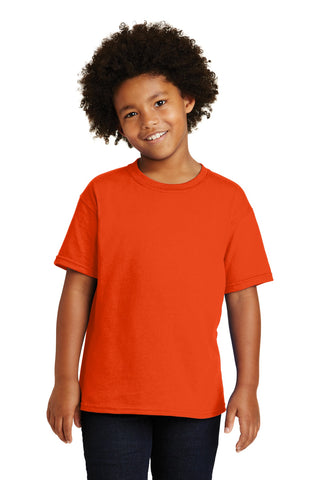 Gildan Youth Heavy Cotton 100% Cotton T-Shirt (Orange)