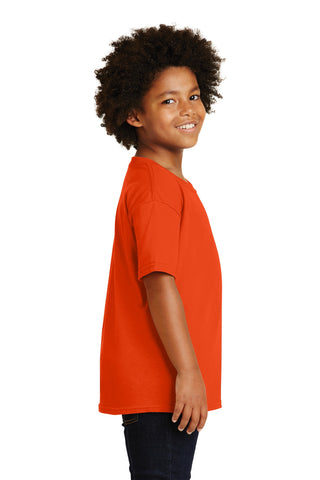 Gildan Youth Heavy Cotton 100% Cotton T-Shirt (Orange)