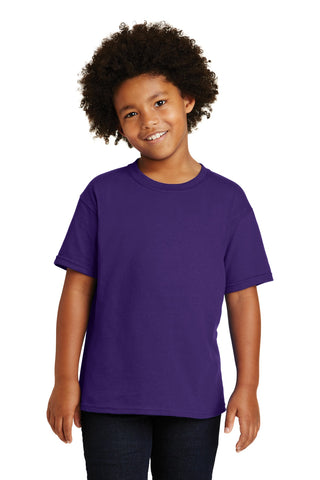 Gildan Youth Heavy Cotton 100% Cotton T-Shirt (Purple)