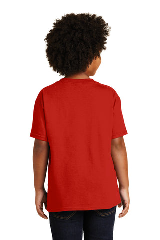 Gildan Youth Heavy Cotton 100% Cotton T-Shirt (Red)