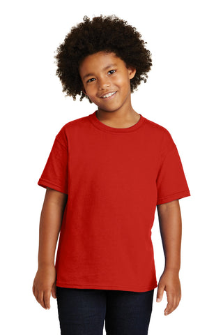 Gildan Youth Heavy Cotton 100% Cotton T-Shirt (Red)