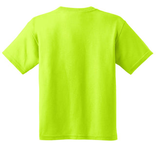 Gildan Youth Heavy Cotton 100% Cotton T-Shirt (Safety Green)