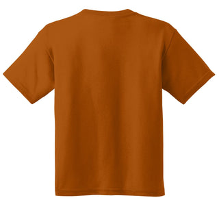 Gildan Youth Heavy Cotton 100% Cotton T-Shirt (Texas Orange)