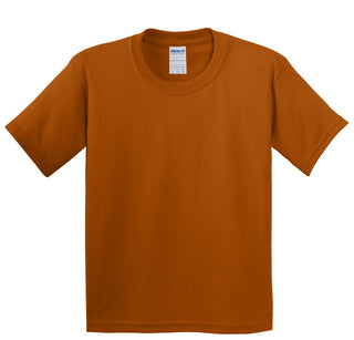 Gildan Youth Heavy Cotton 100% Cotton T-Shirt (Texas Orange)