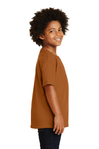 Gildan Youth Heavy Cotton 100% Cotton T-Shirt (Texas Orange)