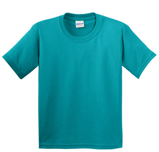 Gildan Youth Heavy Cotton 100% Cotton T-Shirt (Tropical Blue)