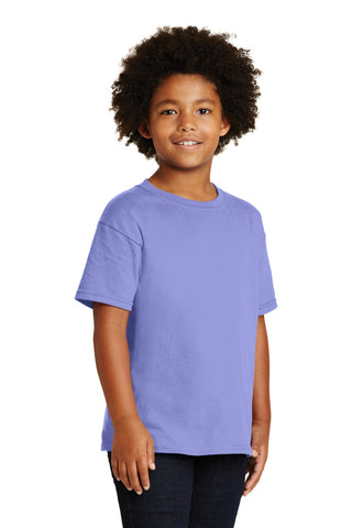 Gildan Youth Heavy Cotton 100% Cotton T-Shirt (Violet)