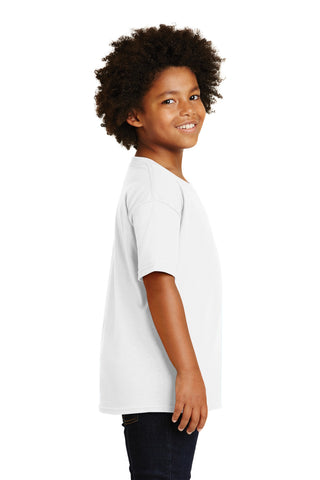 Gildan Youth Heavy Cotton 100% Cotton T-Shirt (White)