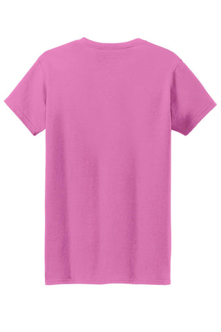 Gildan Ladies Heavy Cotton 100% Cotton T-Shirt (Azalea)