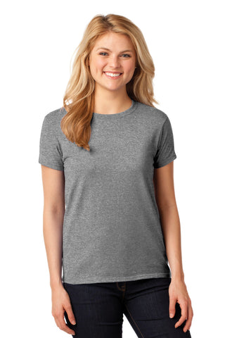 Gildan Ladies Heavy Cotton 100% Cotton T-Shirt (Graphite Heather)