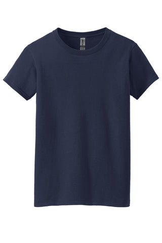 Gildan Ladies Heavy Cotton 100% Cotton T-Shirt (Navy)