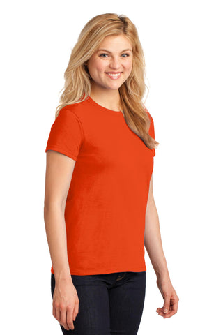 Gildan Ladies Heavy Cotton 100% Cotton T-Shirt (Orange)