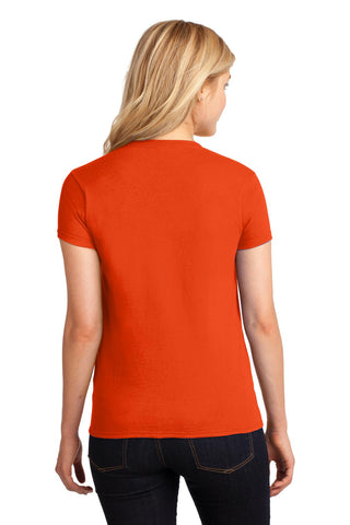 Gildan Ladies Heavy Cotton 100% Cotton T-Shirt (Orange)