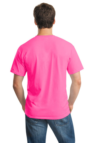 Gildan Heavy Cotton 100% Cotton T-Shirt (Safety Pink)