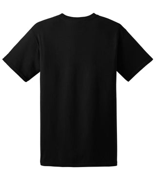 Hanes EcoSmart 50/50 Cotton/Poly T-Shirt (Black)