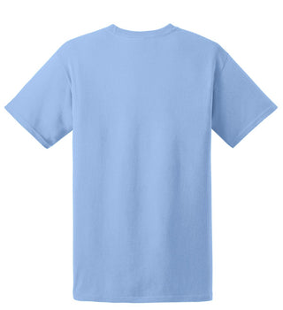 Hanes EcoSmart 50/50 Cotton/Poly T-Shirt (Light Blue)