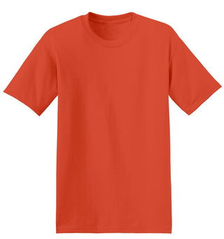 Hanes EcoSmart 50/50 Cotton/Poly T-Shirt (Orange)