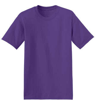 Hanes EcoSmart 50/50 Cotton/Poly T-Shirt (Purple)