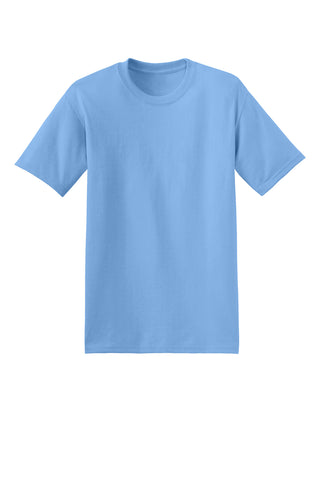 Hanes EcoSmart 50/50 Cotton/Poly T-Shirt (Carolina Blue)