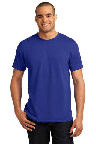 Hanes EcoSmart 50/50 Cotton/Poly T-Shirt (Deep Royal)